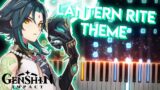 Genshin Impact 1.3: Lantern Rite Festival Theme | Piano