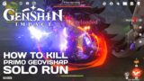 Genshin Impact: How to Kill "Primo Geovishap" (Solo Run)