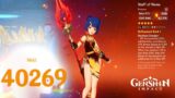 Genshin Impact – Staff of Homa R1 Lv 50 Xiangling Damage Showcase Gameplay