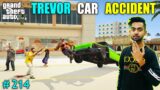 HELICOPTER CRASH ON TREVOR |  GTA V GAMEPLAY # 214