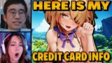 HERE IS MY CREDIT CARD INFO | WHAT IS THE BEST ELEMENT? | GENSHIN IMPACT FUNNY MOMENTS PART 150
