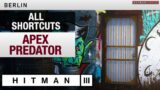 HITMAN 3 Berlin – All Shortcut Challenges (Apex Predator)