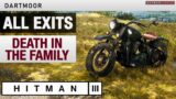 HITMAN 3 Dartmoor – All Exit Challenges (Death In The Family)