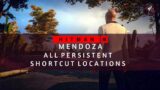 HITMAN 3 | Mendoza | All Persistent Shortcut Locations | Walkthrough
