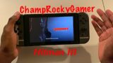Hitman 3 Cloud Version: Nintendo Switch in Handheld Mode