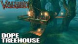 How Safe is My New Treehouse in The Swamp? | Valheim Gameplay | E29