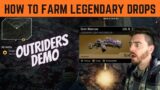 How To Farm Legendary Drops in the Outriders Demo