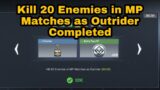 How to Kill 20 Enemies in MP Matches as Outrider | Kill 20 Enemies in MP Matches as Outrider CODM