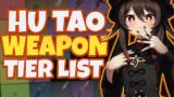 Hu Tao Weapon Tier List (Genshin Impact)