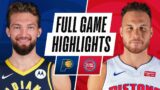 INDIANA PACERS at DETROIT PISTONS| FULL GAME HIGHLIGHTS | FEBRUARY 11, 2021