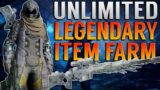INFINITE LEGENDARY ITEM FARM! Infinite Resources, Weapons, & Amor! | Outriders Demo!