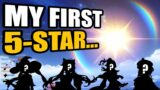 IT FINALLY HAPPENED… MY FIRST 5-STAR | Genshin Impact