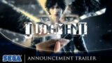 Judgment | Announcement Trailer (PlayStation 5, Xbox Series X|S, Stadia)