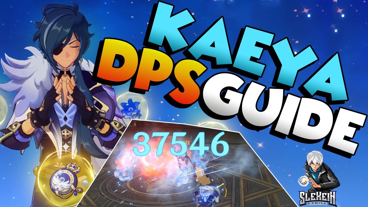 KAEYA DPS CRYO BUILD Genshin Impact Slexein Game Videos