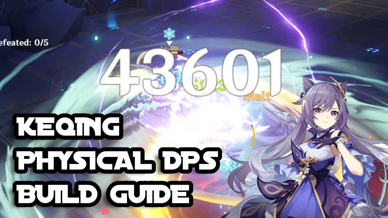 Keqing Physical Build Guide | Complete Build Showcase - Genshin Impact ...