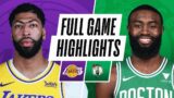 LAKERS at CELTICS | FULL GAME HIGHLIGHTS | January 30, 2021