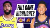 LAKERS at SUNS | FULL GAME HIGHLIGHTS | December 18, 2020