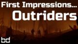 Live Stream Replay | Outriders Demo First Impressions | February 25th, 2021