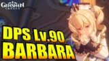 Lv 90 DPS Barbara meme or no? – Genshin Impact