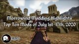 Morrowind Modding Highlights EP9 – Top 10 Mods of July 1st-17th 2020