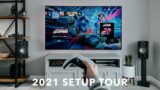 My Gaming TV Setup Tour: 77” OLED + PS5/Xbox