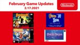 NES & Super NES – February 2021 Game Updates – Nintendo Switch Online