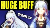*NEW* AYAKA BUFF IN 1.4! – [Genshin Impact]