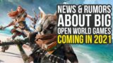 News & Rumors About Big Open World Games Coming In 2021 (Far Cry 6, Horizon Forbidden West & More)