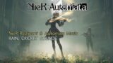 NieR Replicant & Automata Music  for Sleeping Studying and Deep Relaxation  with Rain, Cricket Sound