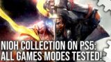 Nioh Collection PS5 vs PS4 Pro + 4K, Quality, 120Hz Modes Tested on Both Games