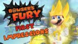OPEN WORLD Super Mario 3D World- Demeech & T&D's Bowser's Fury First Impressions!