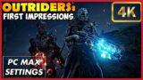 Outriders DEMO GAMEPLAY | FIRST IMPRESSIONS AND IN-DEPTH LOOK AT THE GAME | (PC MAX Settings)