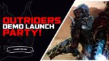 Outriders Demo Release Livestream | Learning Outriders