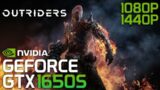 Outriders | GTX 1650 Super | Performance Review