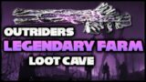 Outriders | Legendary Farm Loot Cave | Demo Gameplay