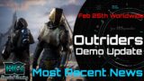 Outriders | News and Info about the Upcoming Demo | PS5 / PC