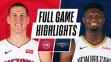 PISTONS at PELICANS | FULL GAME HIGHLIGHTS | February 24, 2021