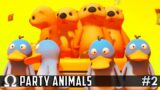 Party Animals – BATTLE for the GUMMIES! (Team OTTERS vs Team DUCKS)