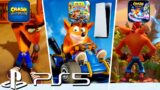 Playing Crash Bandicoot on PS5 | N. Sane, CTR & Crash 4 Gameplay