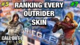 RANKING EVERY OUTRIDER SKIN in Call Of Duty: Mobile #Shorts | CODM OUTRIDER | OUTRIDER SKIN