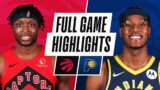 RAPTORS at PACERS | FULL GAME HIGHLIGHTS | January 24, 2021