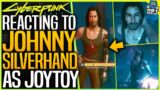REACTING TO JOHNNY SILVERHAND AS JOYTOY & SEX SCENES + Takamura – Cyberpunk 2077 (FUNNY PC MOD)