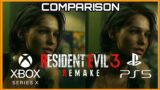 RESIDENT EVIL 3 REMAKE COMPARASION – PS5 vs XBOX SERIES X | 1440p 60fps Gameplay