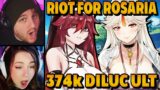 RIOT FOR ROSARIA | 374K DILUC ULT | GENSHIN IMPACT FUNNY MOMENTS PART 149