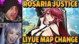 ROSARIA JUSTICE | LIYUE MAP CHANGES | GENSHIN IMPACT FUNNY MOMENTS PART 148