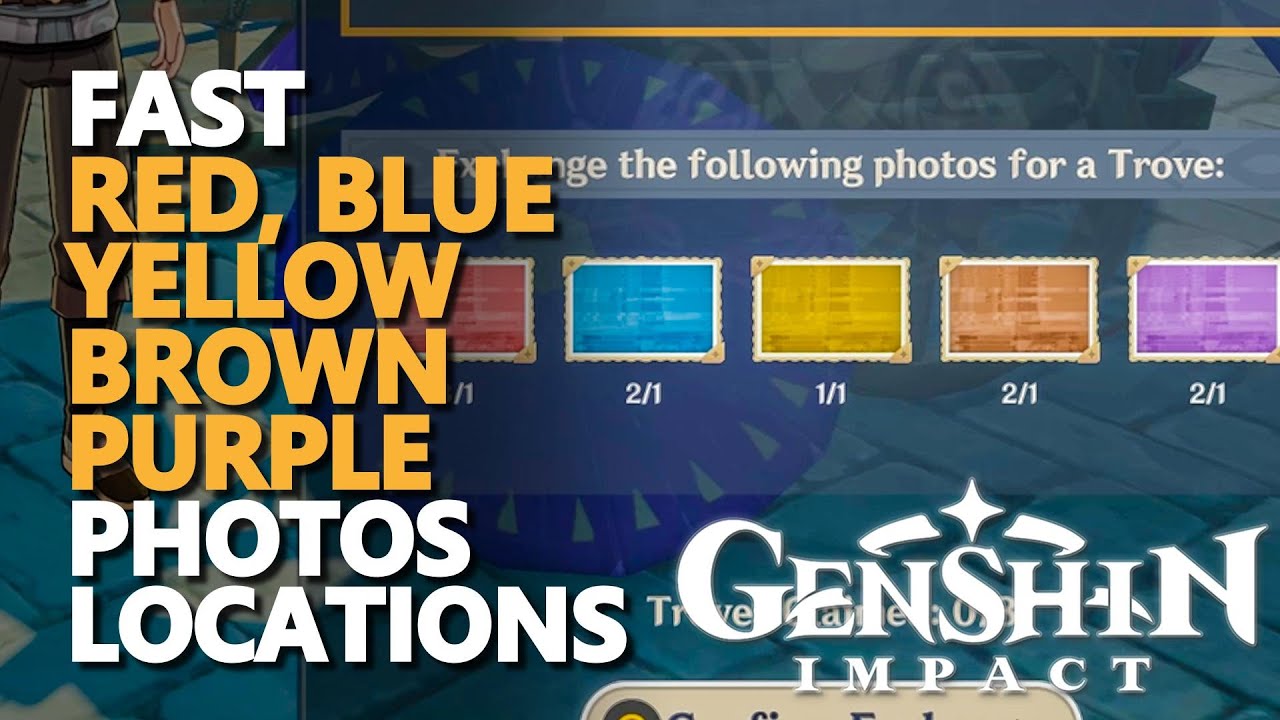 Blue Creature Locations Genshin Impact 10/10 Photos - Game videos