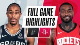 SPURS at ROCKETS | FULL GAME HIGHLIGHTS | February 6, 2021