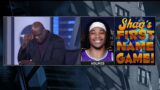 Shaq Fails At The NBA First Name Game