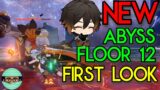 The New Abyss Floor 12 Is Really Cool But Kinda Hard | BP Welkin Only! Feb 15 Reset Genshin Impact