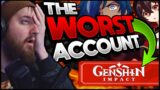 The WORST account in Genshin Impact… and how I FIXED it for 0$